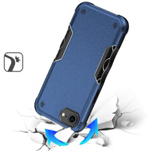 For iPhone 16e Case Exquisite Tough Grip Design Shockproof + Tempered Glass