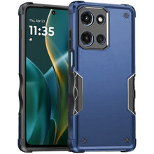 For Moto G Stylus 2025 Case Tough Grip Design Shockproof Hybrid + Tempered Glass