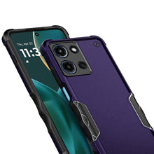 For Moto G Stylus 2025 Case Tough Grip Design Shockproof Hybrid + Tempered Glass