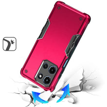 For Moto G Stylus 2025 Case Tough Grip Design Shockproof Hybrid + Tempered Glass