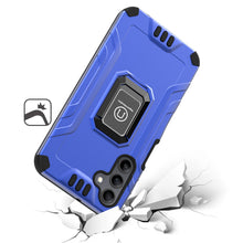 For Samsung A15 5G Case Shockproof Hybrid w/ Premium Ring Stand + Tempered Glass