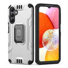 For Samsung A15 5G Case Shockproof Hybrid w/ Premium Ring Stand + Tempered Glass