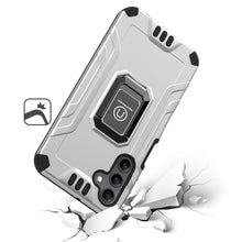 For Samsung A15 5G Case Shockproof Hybrid w/ Premium Ring Stand + Tempered Glass