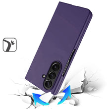 For Samsung Z Fold7 Case Flip Snap On Premium Matte Finish Cover +Tempered Glass