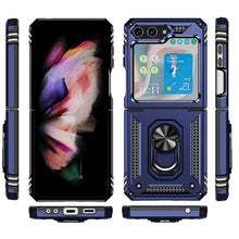 For Samsung Galaxy Z Flip 6 Case Ring Magnetic Kickstand Protective Phone Cover