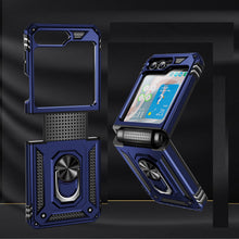 For Samsung Galaxy Z Flip 6 Case Ring Magnetic Kickstand Protective Phone Cover