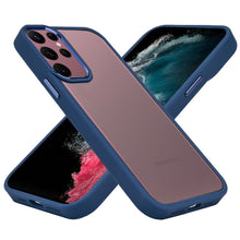 For Samsung S23 Plus Case Protective Cover w/ Metallic Buttons and Camera Lip