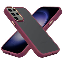 For Samsung Galaxy S24+ Plus Case Protective Phone Cover with Metallic Buttons