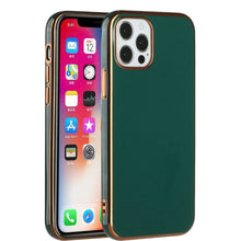 For iPhone 13 PRO Case Electroplated Chrome Border Wrap around Fashion Cover