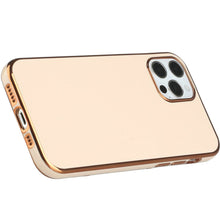 For iPhone 13 PRO Case Electroplated Chrome Border Wrap around Fashion Cover