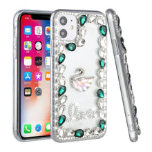 For iPhone 13 PRO Case Bling Diamond Rhinestone Decor Fashion Phone Cover