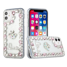 For iPhone 14 PRO Case Bling Diamond Rhinestone Jewel Decor Fashion Phone Cover