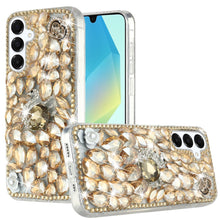 For Samsung A16 5G Case Full Bling Rhinestones Phone Cover + Tempered Glass