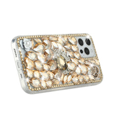 For Samsung Galaxy S24 Case Full Diamond Bling Phone Cover with 3D Jewels