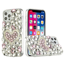 For Samsung Galaxy S24+ Plus Case Full Diamond Bling with Ornaments Phone Cover