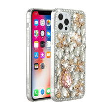 For Samsung Galaxy S24+ Plus Case Full Diamond Bling with Ornaments Phone Cover