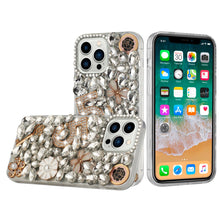 For iPhone 15 Case Full Diamond Bling w/ Faux Jewel Ornaments + 2 Tempered Glass