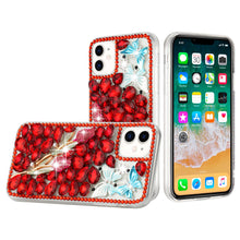 For iPhone 15 Pro Max Case Full Bling with Ornaments Cover + 2 Screen Protectors