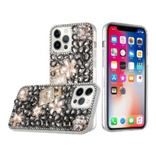 For Motorola Edge+ Plus(2023) Case Full Diamond Bling  with Ornaments Hard Cover