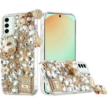 For Samsung Galaxy S24 FE Case Full Bling Faux Diamond Rhinestone Jewel Cover