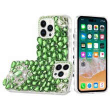 For iPhone 11 6.1inch Case Full Bling Faux Diamond 3D Large Jewel Fashion Cover