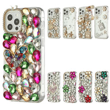 For Samsung Galaxy S24 Ultra Case Full Diamond Bling with Ornaments Phone Cover