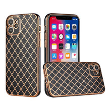 For iPhone 13 PRO Case Electroplated Diamond Wrap Pattern Fashion Phone Cover