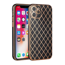 For iPhone 13 PRO Case Electroplated Diamond Wrap Pattern Fashion Phone Cover