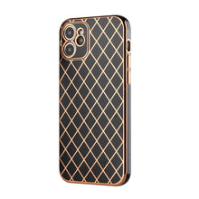 For iPhone 13 PRO Case Electroplated Diamond Wrap Pattern Fashion Phone Cover