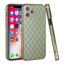 For iPhone 13 PRO Case Electroplated Diamond Wrap Pattern Fashion Phone Cover