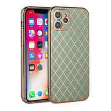 For iPhone 13 PRO Case Electroplated Diamond Wrap Pattern Fashion Phone Cover