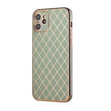 For iPhone 13 PRO Case Electroplated Diamond Wrap Pattern Fashion Phone Cover