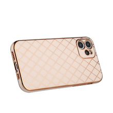 For iPhone 13 PRO Case Electroplated Diamond Wrap Pattern Fashion Phone Cover