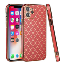 For iPhone 13 PRO Case Electroplated Diamond Wrap Pattern Fashion Phone Cover