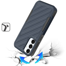 For Samsung A26 5G Case Heavy-Duty Holster Combo Lined Cover + Tempered Glass