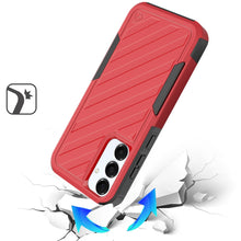 For Samsung A26 5G Case Heavy-Duty Holster Combo Lined Cover + Tempered Glass