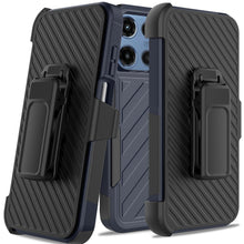 For Motorola Edge 2025 Case and Heavy-Duty Holster Lined Phone Cover Combo