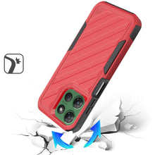 For Moto G Power 2025 Case Heavy-Duty Holster Lined Cover + Tempered Glass