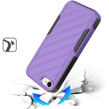 For iPhone 16e Case Heavy-Duty Holster Combo Lined Phone Cover + Tempered Glass