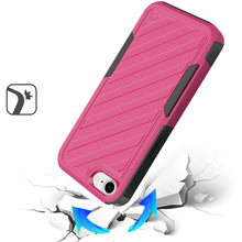 For iPhone 16e Case Heavy-Duty Holster Combo Lined Phone Cover + Tempered Glass