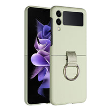 For Samsung Z Flip4 Case Slim Protective Hybrid Phone Cover with Ring Hook