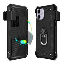 For iPhone 11 6.1inch Case Magnetic Ring Stand Holster Clip Phone Cover Combo
