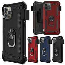 For Samsung S25 Edge Case Magnetic Ring Stand Holster Clip Combo +Tempered Glass