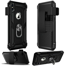 For iPhone 13 Pro Max Case Magnetic Ring Stand Cover Holster Clip Cover Combo