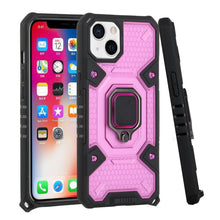 For iPhone 13 PRO Case Magnetic Ring Stand Translucent Shockproof Phone Cover