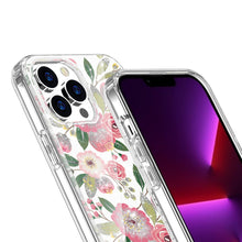 For iPhone 14 PRO Case Beautiful Laser Clear Glitter Design Hybrid Phone Cover