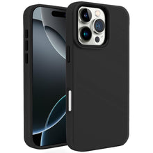 For iPhone 16 PRO MAX Case Premium Soft Rubber Silicone Cover + Tempered Glass