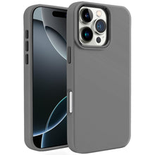 For iPhone 16 PRO MAX Case Premium Soft Rubber Silicone Cover + Tempered Glass