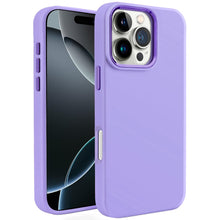 For iPhone 16 PRO MAX Case Premium Soft Rubber Silicone Cover + Tempered Glass