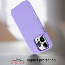 For iPhone 16 PRO MAX Case Premium Soft Rubber Silicone Cover + Tempered Glass